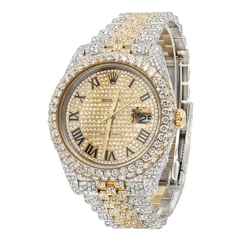 amazon fake diamond watch|faux diamond watch for men.